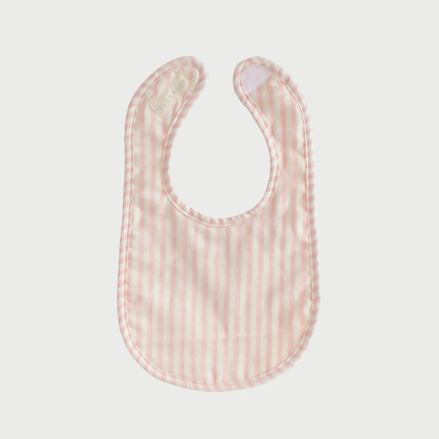 Pink Stripe Bib