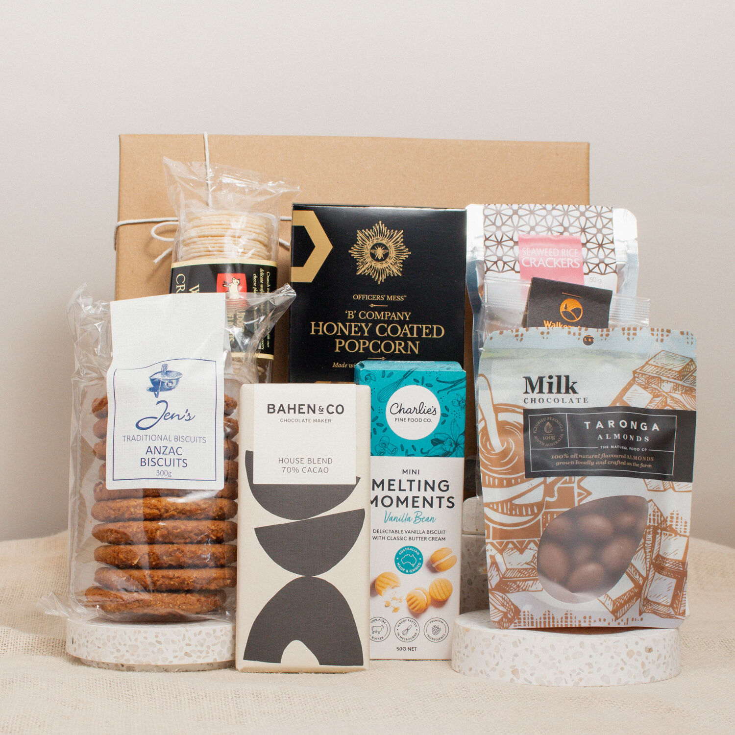 Australian Entertaining Gift Hamper with Sweet Treats