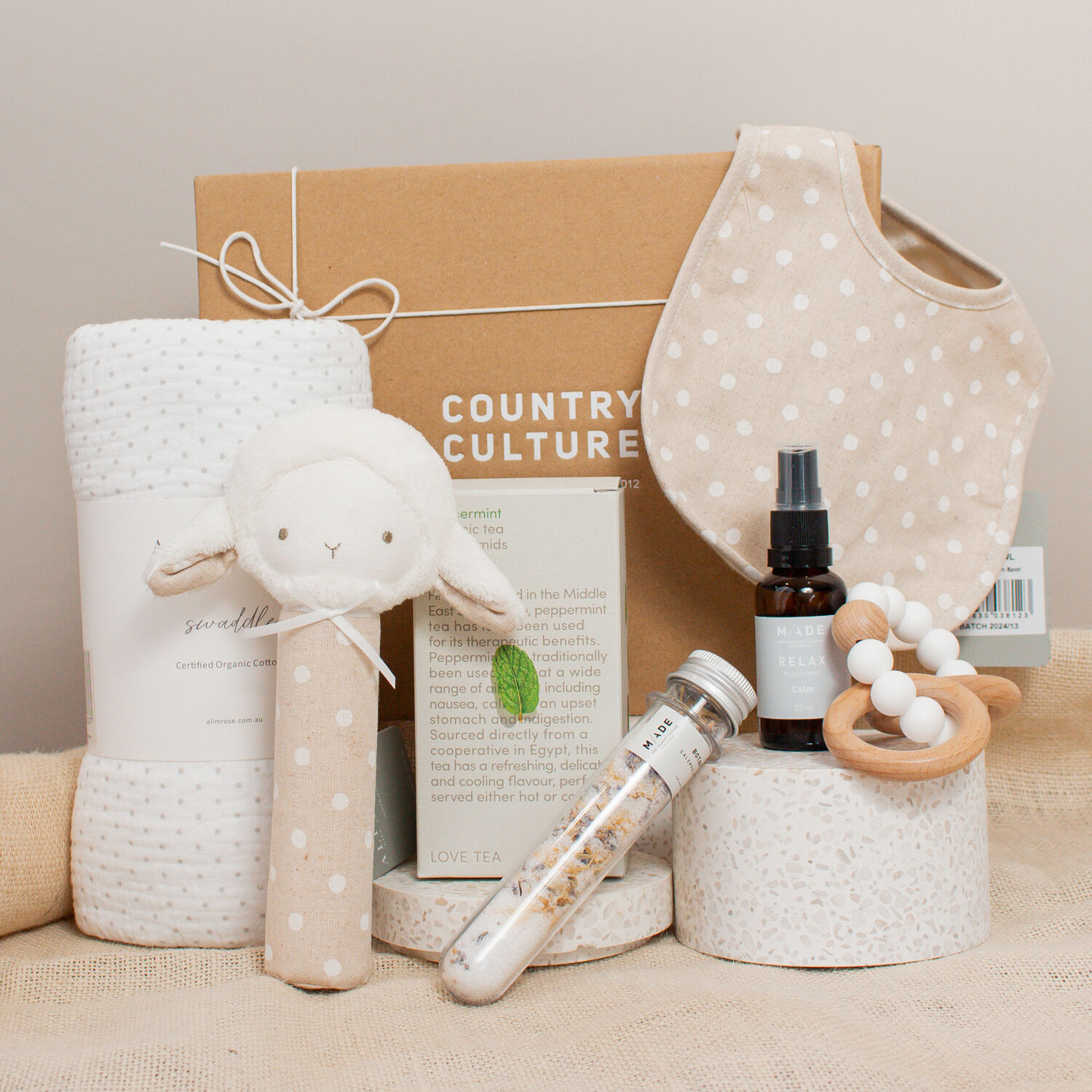 Baby Bedtime Gift Hamper with Tea