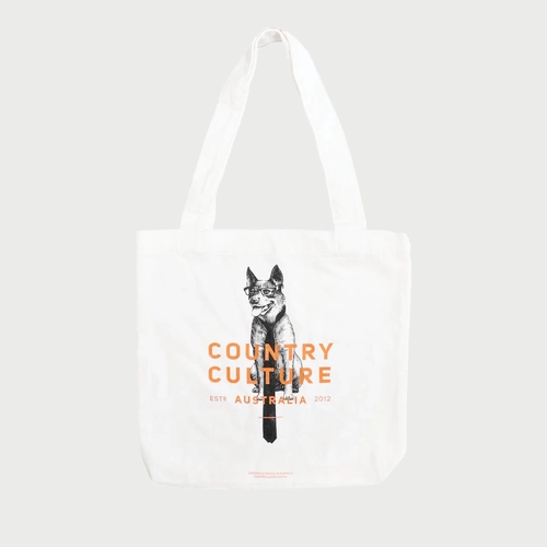 Rusty Cotton Tote Bag