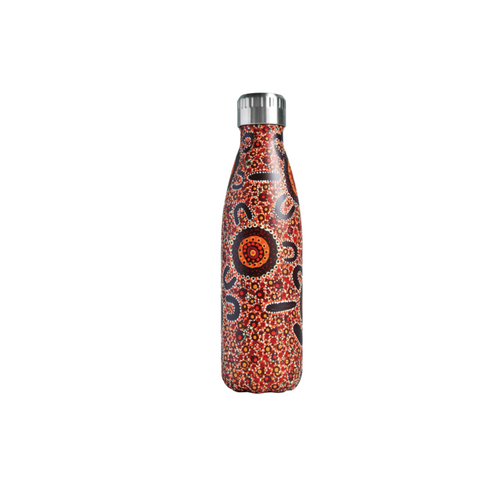 Aboriginal Stainless Steel Water Bottle