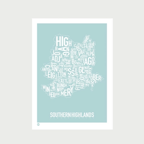 Burbia Southern Highlands Tea Towel