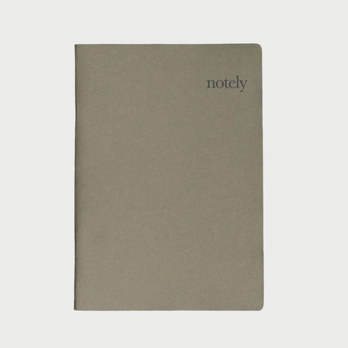 Olive Blank Notebook