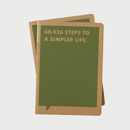 &quot;Steps to a Simpler Life&quot; Notebook