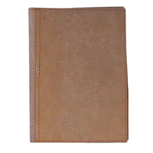 Tan Leather Notebook Cover 