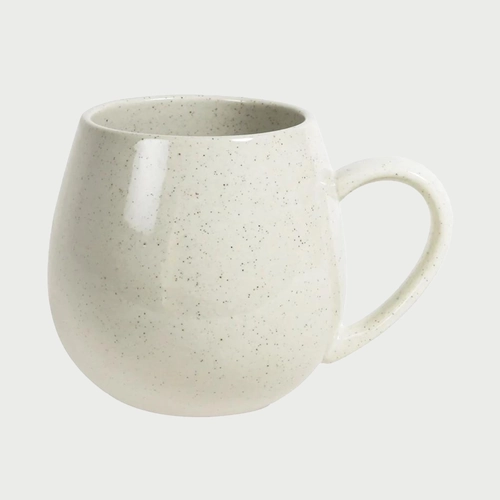 Speckled White Hug Me Mug