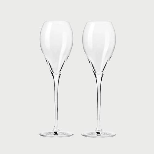 Set of Two Champagne Flutes