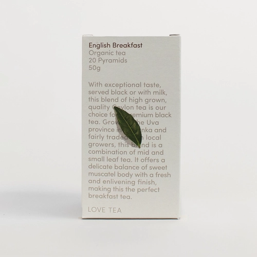 Organic English Breakfast Tea Pyramids