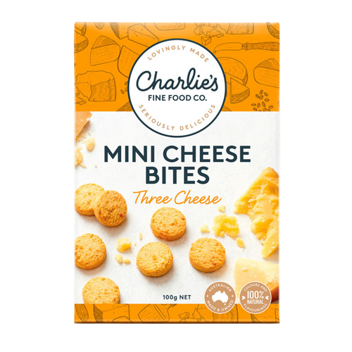 Three Cheese Mini Cheese Bites 100g