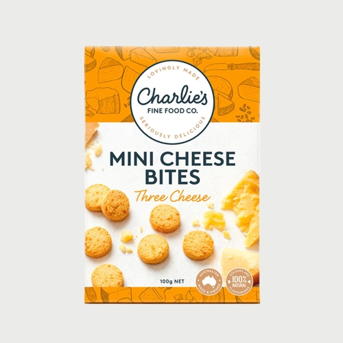 Three Cheese Mini Cheese Bites 100g