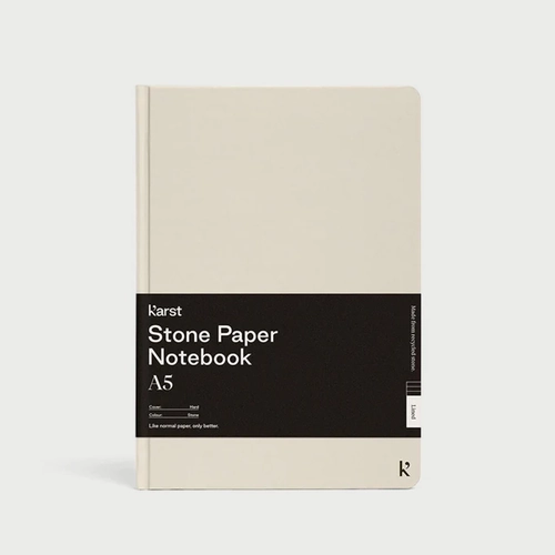 A5 Hard Cover Notebook in Stone