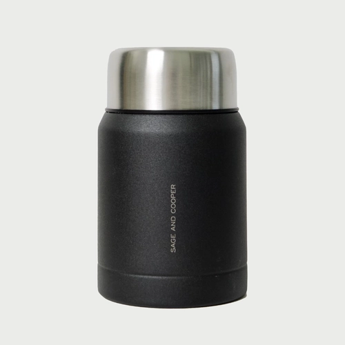 Black Thermo Flask