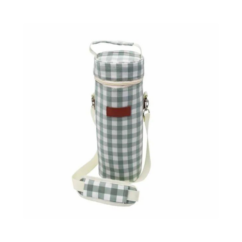 Caspian Wine Cooler in Sage Gingham