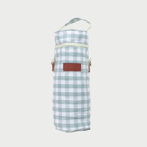 Caspian Wine Cooler in Sage Gingham