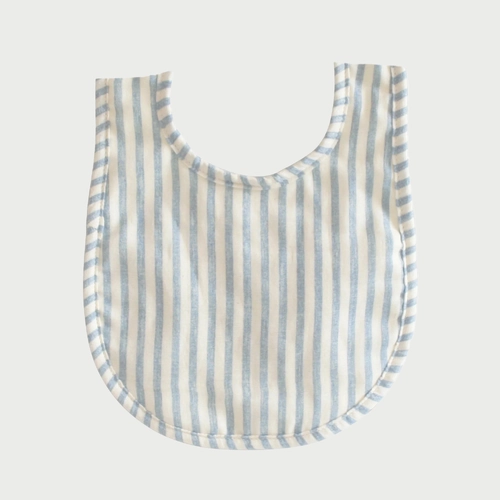 Chambray Stripe Bib