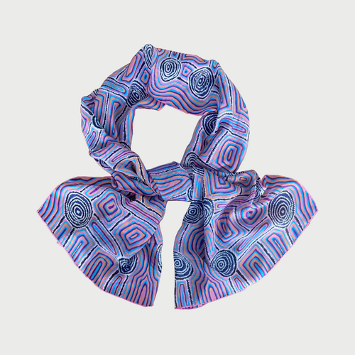 Women's Journey Silk Scarf