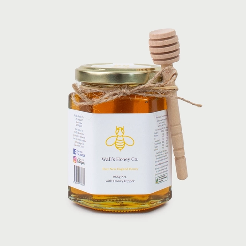 Pure Honey with Bamboo Twirler