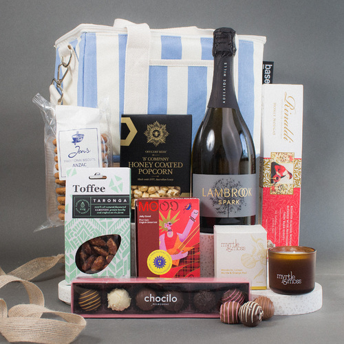 Gourmet on the Go Christmas Gift Hamper with Cooler Bag